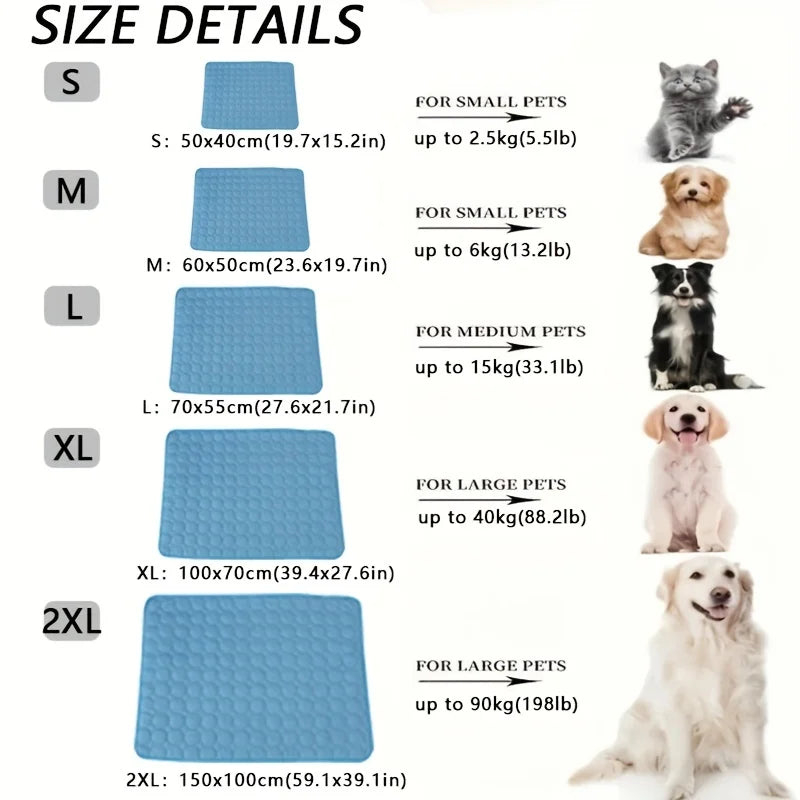 CoolPaws™ Dog Cooling Mat — Keep Your Dog Cool & Safe This Summer