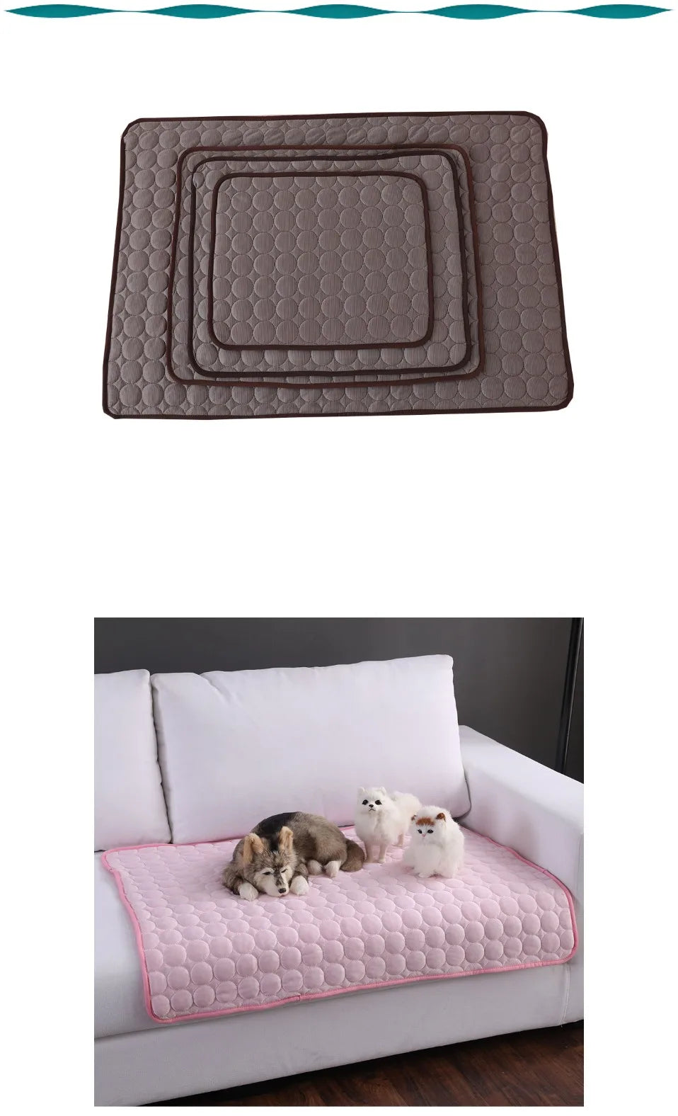 CoolPaws™ Dog Cooling Mat — Keep Your Dog Cool & Safe This Summer
