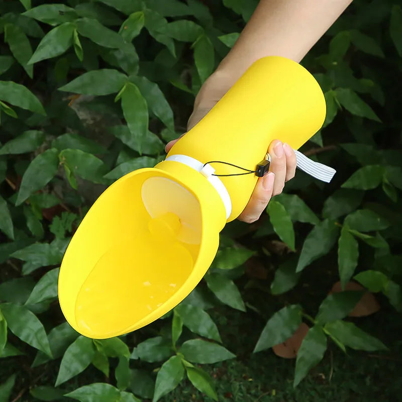 HydroPane™ Portable Dog Water Bottle — Leak-Proof Foldable Travel Dispenser