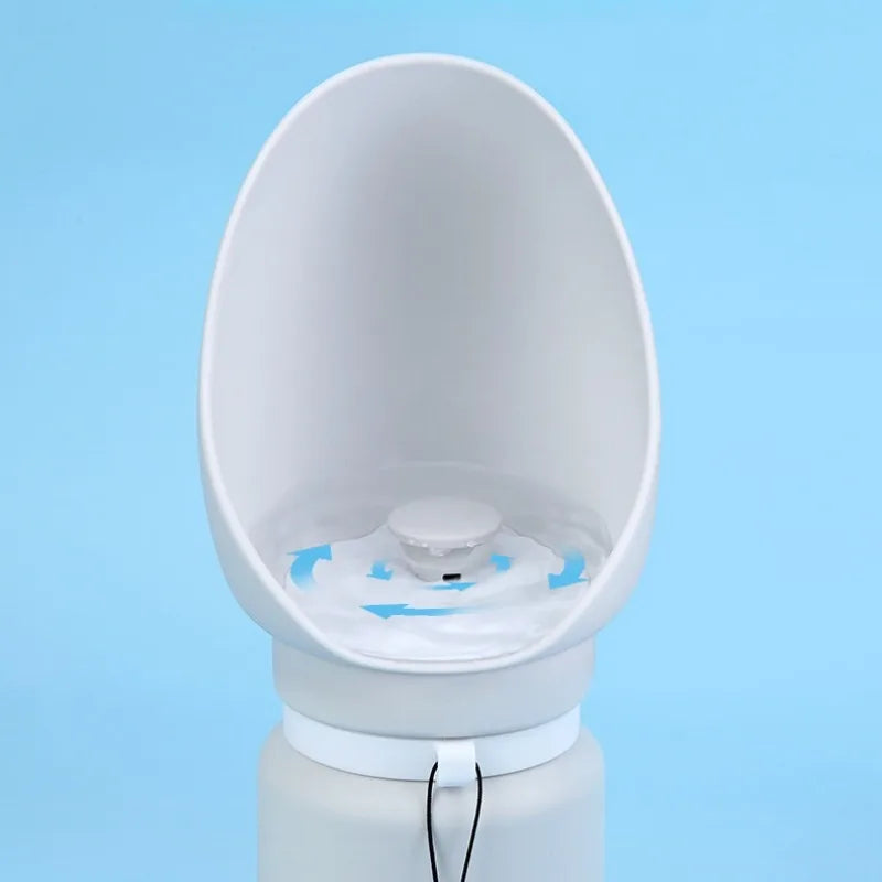 HydroPane™ Portable Dog Water Bottle — Leak-Proof Foldable Travel Dispenser
