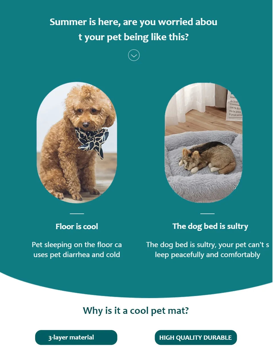 CoolPaws™ Dog Cooling Mat — Keep Your Dog Cool & Safe This Summer